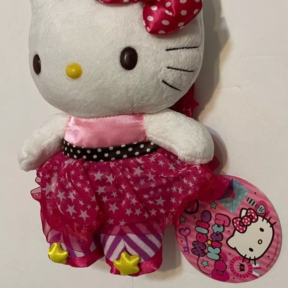 Sanrio hello kitty wear a star dress plush ,8” H.New w/tag! - Picture 4 of 4
